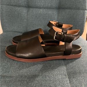 Madewell black sandals